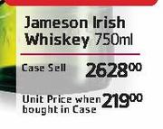 Jameson Irish Whiskey -Per Case