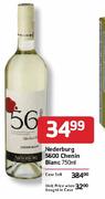 Nederburg 5600 Chenin Blanc- 750ml Each