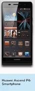 Huawei Ascend P6 Smartphone-On Straight Up 100