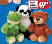 Animal Teddles Assorted 37Cm-Each