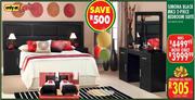 Simona Black MK3 2-Piece Bedroom Suite