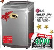 LG 14kg Silver Top Loader T1449TEFT1