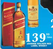 Johnnie Walker Red Label Whisky-750ml