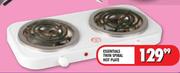  Essentials Twin Spiral Hot Plate