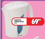 Essentials Cordless Kettle-1.7L