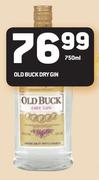Old Buck Dry Gun-750ml