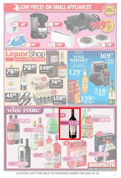 Shoprite Gauteng : Low Price Christmas Specials (9 Dec - 25 Dec 2013), page 8
