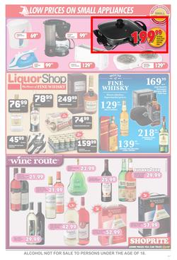 Shoprite Gauteng : Low Price Christmas Specials (9 Dec - 25 Dec 2013), page 8