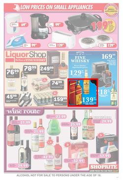 Shoprite Gauteng : Low Price Christmas Specials (9 Dec - 25 Dec 2013), page 8