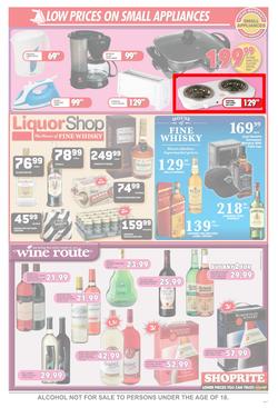 Shoprite Gauteng : Low Price Christmas Specials (9 Dec - 25 Dec 2013), page 8