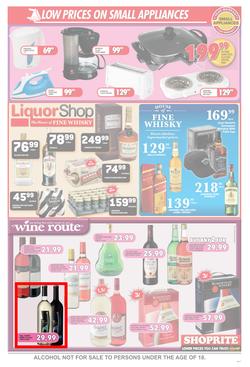 Shoprite Gauteng : Low Price Christmas Specials (9 Dec - 25 Dec 2013), page 8