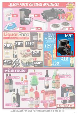 Shoprite Gauteng : Low Price Christmas Specials (9 Dec - 25 Dec 2013), page 8