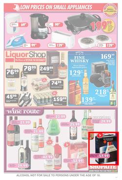 Shoprite Gauteng : Low Price Christmas Specials (9 Dec - 25 Dec 2013), page 8