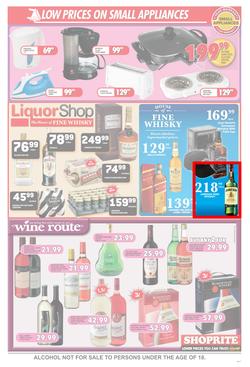 Shoprite Gauteng : Low Price Christmas Specials (9 Dec - 25 Dec 2013), page 8