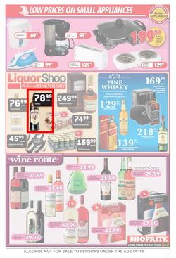 Shoprite Gauteng : Low Price Christmas Specials (9 Dec - 25 Dec 2013), page 8