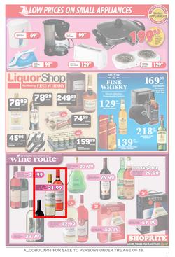 Shoprite Gauteng : Low Price Christmas Specials (9 Dec - 25 Dec 2013), page 8