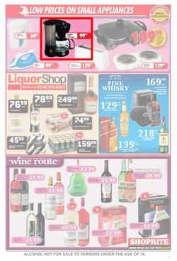 Shoprite Gauteng : Low Price Christmas Specials (9 Dec - 25 Dec 2013), page 8