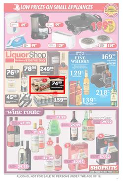 Shoprite Gauteng : Low Price Christmas Specials (9 Dec - 25 Dec 2013), page 8