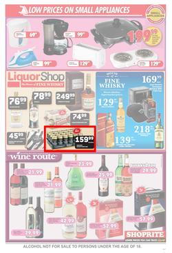 Shoprite Gauteng : Low Price Christmas Specials (9 Dec - 25 Dec 2013), page 8