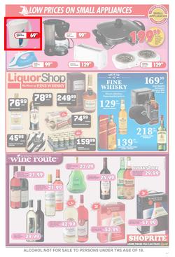 Shoprite Gauteng : Low Price Christmas Specials (9 Dec - 25 Dec 2013), page 8