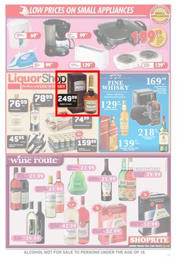 Shoprite Gauteng : Low Price Christmas Specials (9 Dec - 25 Dec 2013), page 8