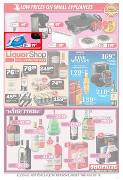 Shoprite Gauteng : Low Price Christmas Specials (9 Dec - 25 Dec 2013), page 8