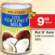 Pot O' Gold Lite Coconut Milk-425Ml