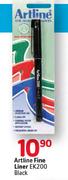 Artline Fine Liner Ek200 Black