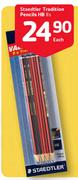 Staedtler Tradition Pencils HB-8's Each