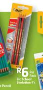 Bic School Evolution-4's Per Pack