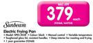 Sunbeam Electric Frying Pan-SPES-3038