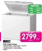 KIC 290ltr Chest Freezer-KCG300/1