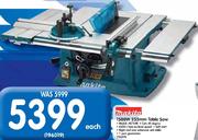 Makita 1500W 255mm Table Saw MLT100