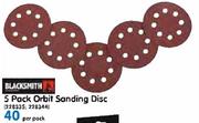 Blacksmith 5 Pack Orbit Sanding Disc