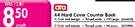 Aro 192 Page A4 Hard Cover Counter Book-Each