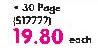 Flip File 30 Page A4 Display Book