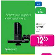XBOX360 100 Pages Exam Pad-2 Pack