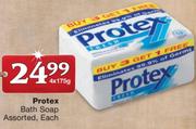 Protex Bath Soap Assorted-4x175g