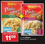 2X45g Royco Pasta Sauce