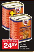 2X300g Top One Corned Meat