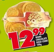 Wawi Chocolate Gold Coins-100g