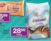 Dora 3 Croissants Assorted-6x50g