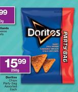 Doritos Chips Party Bag Assorted-250g Each