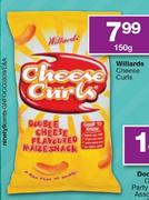 Willards Cheese Curls-150g