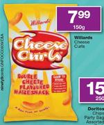 Willards Cheese Curls -150g