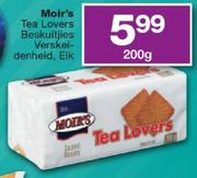 Moir's Tea Lovers Beskuitjies Verskeidenheid- 200g