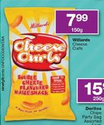 Willards Cheese Curls-150g