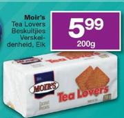 Moir's Tea Lovers Beskuitjies-200g