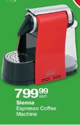 Sienna Espresso Coffee Machine-Each