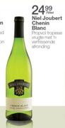 Niel Joubert Chenin Blanc-750ml